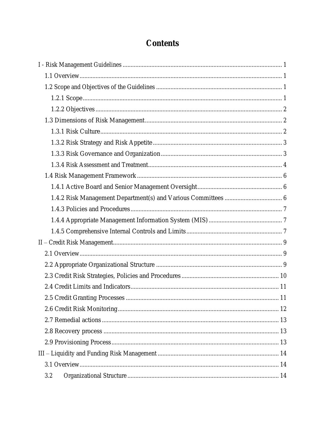 Page 3 of 48: Risk-Management-Guidelines-2026.pdf